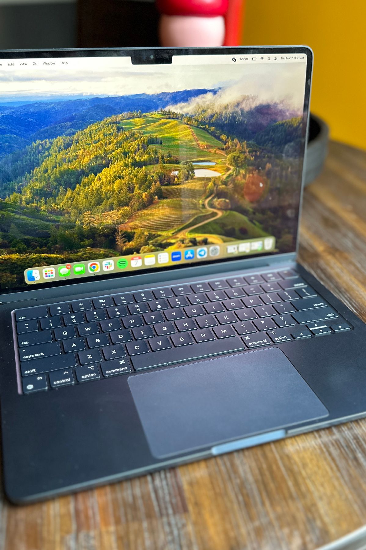 13-inch MacBook Air M5 showing sleek design and display