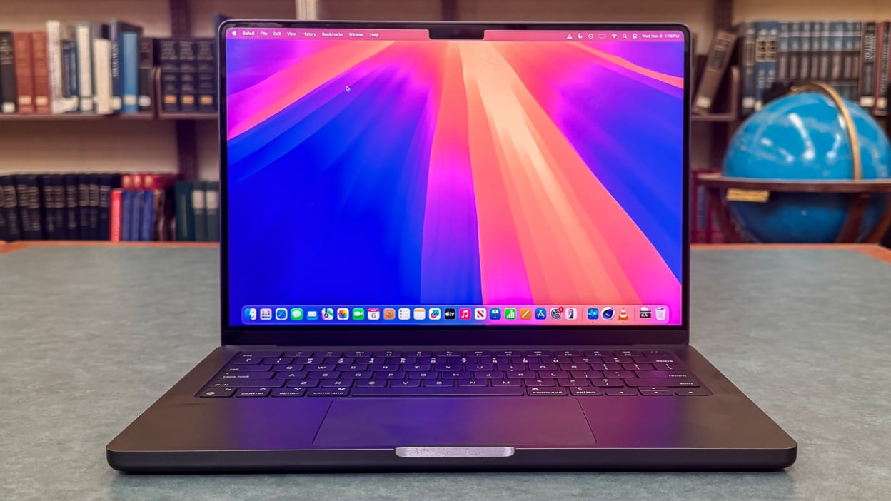 14-inch MacBook Pro M4 laptop showing sleek design