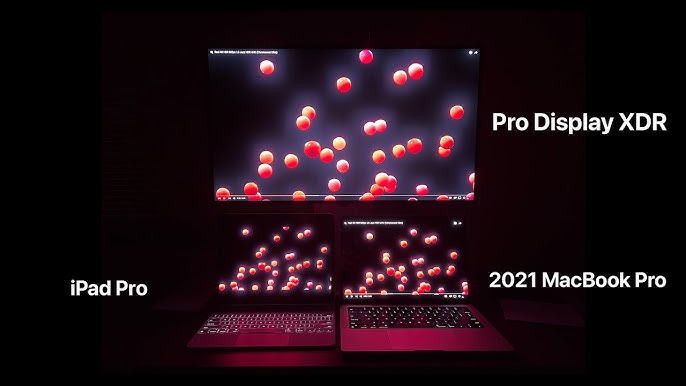 MacBook Pro XDR Display showing HDR content